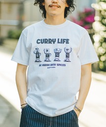gym master（ジムマスター）の「CURRY LIFE Tee（Tシャツ/カットソー・メンズ）」
