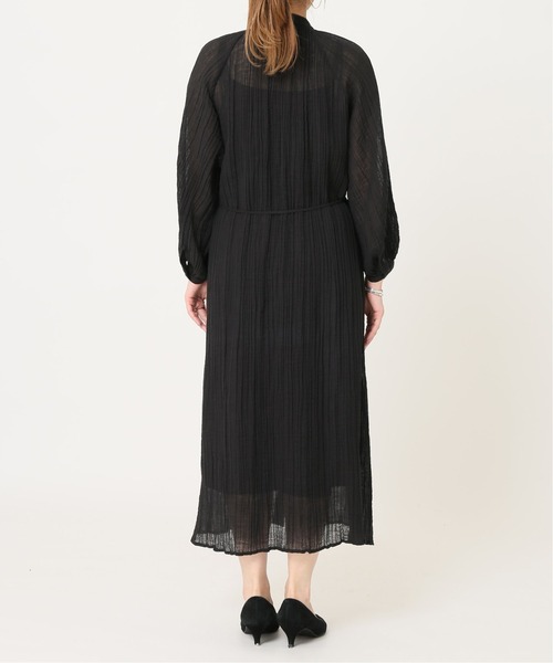 JOURNAL STANDARD（ジャーナルスタンダード）の「コットン麻ヨウリュウワンピース◆（ワンピース・レディース・ブラック/オレンジ・FREE）」の7枚目の写真