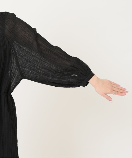 JOURNAL STANDARD（ジャーナルスタンダード）の「コットン麻ヨウリュウワンピース◆（ワンピース・レディース・ブラック/オレンジ・FREE）」の14枚目の写真