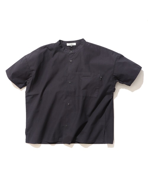 F.O.U(エフオーユー)の「F.O.U/エフオーユー オーバーサイズボックスシャツ(シャツ/ブラウス・キッズ・ライトブルー/ブラック/ピンク・120/140)」の15枚目の写真