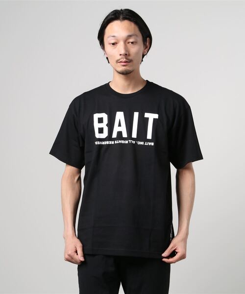 BAIT（ベイト）の「【2104_BAT】BAIT LOGOTYPE TEE（Tシャツ/カットソー・メンズ・ホワイト/ブラック・SMALL/MEDIUM/LARGE/X-LARGE/XX-LARGE）」の9枚目の写真