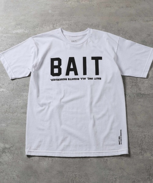 BAIT（ベイト）の「【2104_BAT】BAIT LOGOTYPE TEE（Tシャツ/カットソー・メンズ・ホワイト/ブラック・SMALL/MEDIUM/LARGE/X-LARGE/XX-LARGE）」の11枚目の写真