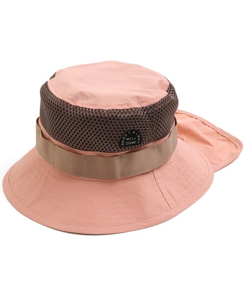 Ampersand（アンパサンド）の「/メッシュ使いアウトドアハット（ハット・キッズ・ピンク/イエロー/サックスブルー/ブルー・48/54/52/50/56）」の4枚目の写真