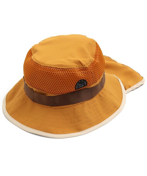 Ampersand（アンパサンド）の「/メッシュ使いアウトドアハット（ハット・キッズ・ピンク/イエロー/サックスブルー/ブルー・48/54/52/50/56）」の3枚目の写真