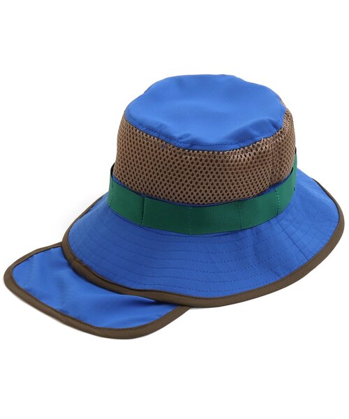 Ampersand（アンパサンド）の「/メッシュ使いアウトドアハット（ハット・キッズ・ピンク/イエロー/サックスブルー/ブルー・48/54/52/50/56）」の5枚目の写真