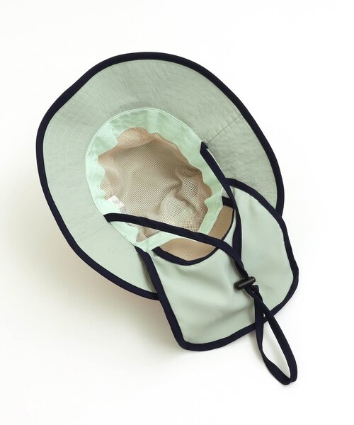 Ampersand（アンパサンド）の「/メッシュ使いアウトドアハット（ハット・キッズ・ピンク/イエロー/サックスブルー/ブルー・48/54/52/50/56）」の7枚目の写真