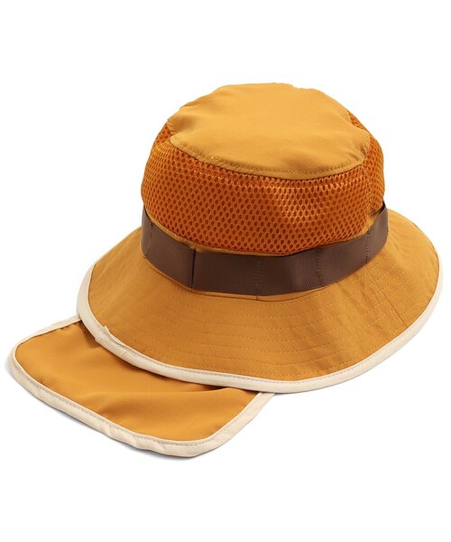 Ampersand（アンパサンド）の「/メッシュ使いアウトドアハット（ハット・キッズ・ピンク/イエロー/サックスブルー/ブルー・48/54/52/50/56）」の9枚目の写真