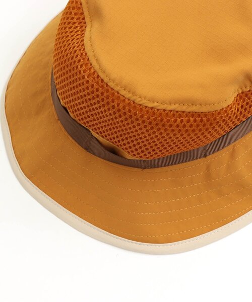 Ampersand（アンパサンド）の「/メッシュ使いアウトドアハット（ハット・キッズ・ピンク/イエロー/サックスブルー/ブルー・48/54/52/50/56）」の6枚目の写真