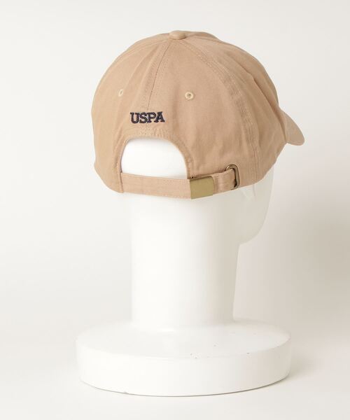 U.S. POLO ASSN.(ユーエスポロアッスン)の「U.S. POLO ASSN./ユーエスポロアッスン ツイル ロゴ ワンポイント刺繍 ローキャップ/ベースボールキャップ/レディース メンズ(キャップ・メンズ・ブラック/ベージュ/ネイビー・FREE)」の6枚目の写真