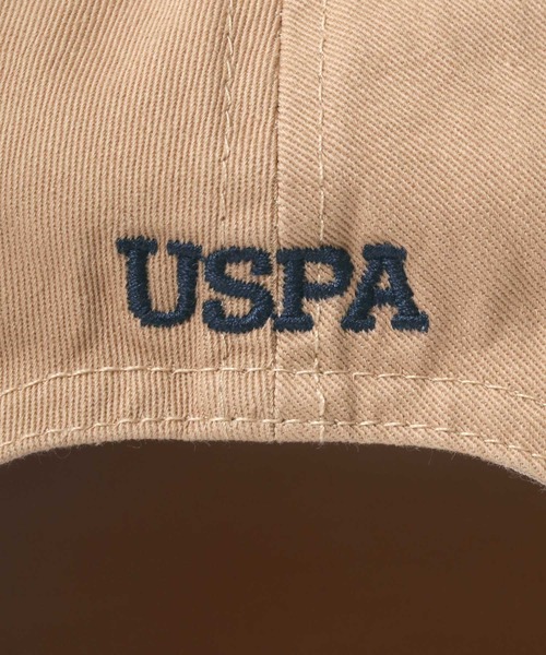 U.S. POLO ASSN.(ユーエスポロアッスン)の「U.S. POLO ASSN./ユーエスポロアッスン ツイル ロゴ ワンポイント刺繍 ローキャップ/ベースボールキャップ/レディース メンズ(キャップ・メンズ・ブラック/ベージュ/ネイビー・FREE)」の7枚目の写真