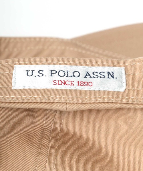 U.S. POLO ASSN.(ユーエスポロアッスン)の「U.S. POLO ASSN./ユーエスポロアッスン ツイル ロゴ ワンポイント刺繍 ローキャップ/ベースボールキャップ/レディース メンズ(キャップ・メンズ・ブラック/ベージュ/ネイビー・FREE)」の4枚目の写真