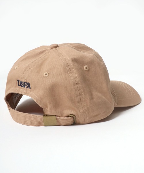 U.S. POLO ASSN.(ユーエスポロアッスン)の「U.S. POLO ASSN./ユーエスポロアッスン ツイル ロゴ ワンポイント刺繍 ローキャップ/ベースボールキャップ/レディース メンズ(キャップ・メンズ・ブラック/ベージュ/ネイビー・FREE)」の12枚目の写真
