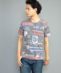 CERCA（チェルカ）の「SS/総柄ベアプリント クルーネックT（Tシャツ/カットソー・メンズ）」