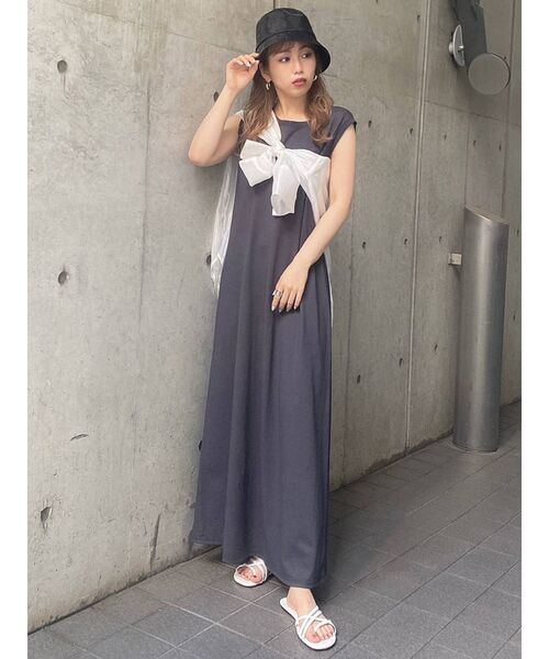 MURUA（ムルーア）の「シアーバケットハット（ハット・レディース・ブラック/モカ・FREE）」の14枚目の写真