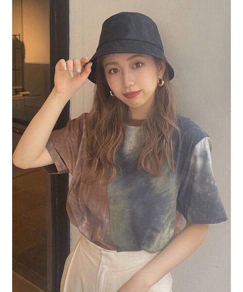 MURUA（ムルーア）の「シアーバケットハット（ハット・レディース・ブラック/モカ・FREE）」の15枚目の写真