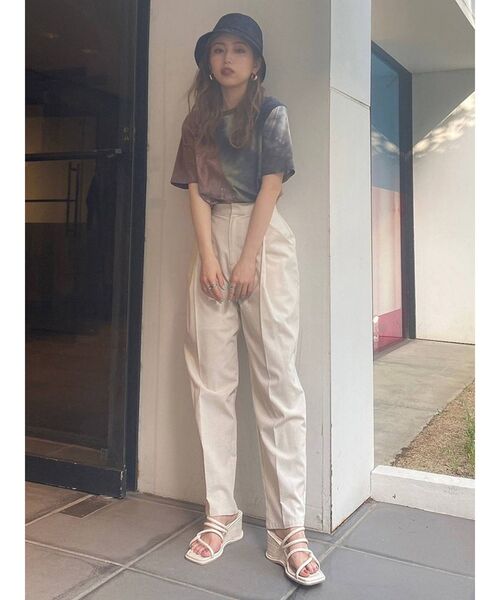 MURUA（ムルーア）の「シアーバケットハット（ハット・レディース・ブラック/モカ・FREE）」の16枚目の写真