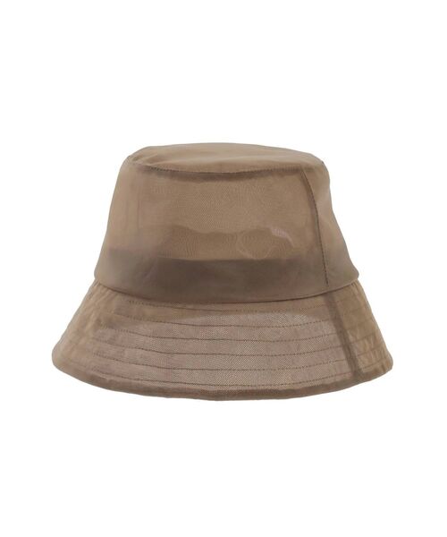 MURUA（ムルーア）の「シアーバケットハット（ハット・レディース・ブラック/モカ・FREE）」の12枚目の写真