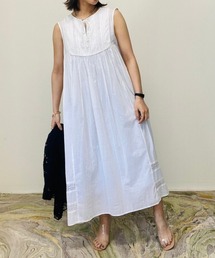 レース使いマキシワンピース