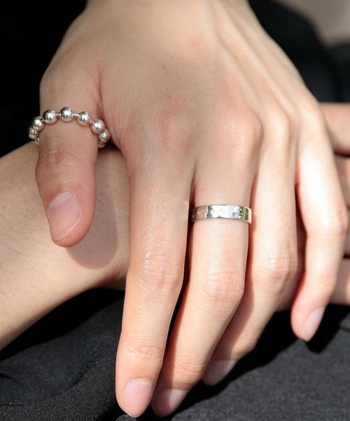 Adoon plain（アドーンプレーン）の「【Adoon plain】【Silver925】ボールリング（リング・メンズ・シルバー・FREE）」の6枚目の写真