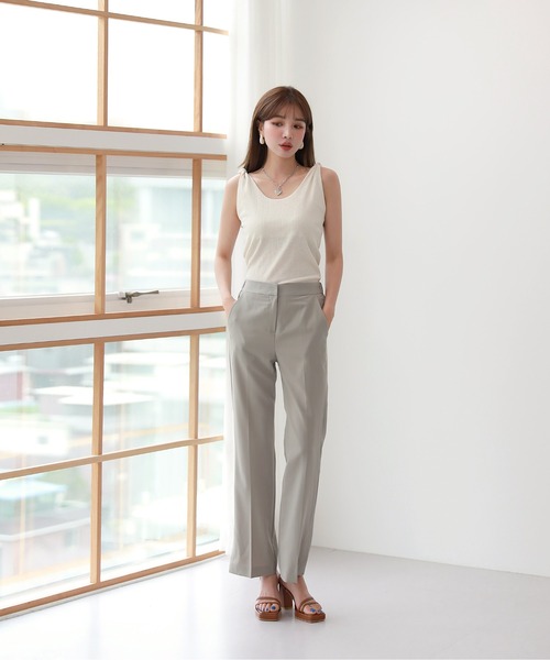 by muni:r（バイ ムニール）の「(2cmフラットフォーム)足が楽なストラップサンダルヒール（サンダル・レディース・ブラック/ブラウン/ミント/ピンク・23.5cm/24.5cm/23.0cm/24.0cm/25.0cm）」の15枚目の写真