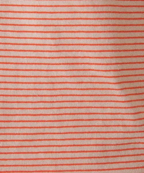 kutir（クティール）の「半袖ボーダーTシャツ（Tシャツ/カットソー・レディース・ライトグリーン/イエロー/ブラック/オレンジ・FREE）」の17枚目の写真