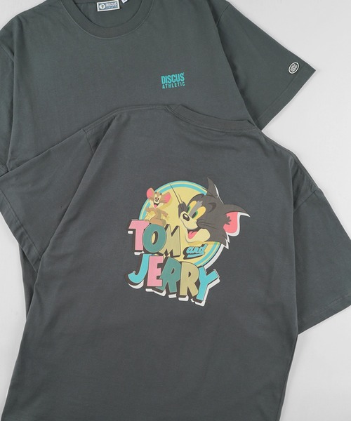 DISCUS(ディスカス)の「【DISCUS/ディスカス】TOM&JERRY/トムとジェリー コラボ バックプリント半袖Tシャツ(Tシャツ/カットソー・レディース・グレー系その他/ライトパープル/ベージュ/ホワイト/ライトグリーン/グレー系その他2・M/L)」の14枚目の写真