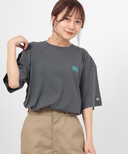 DISCUS(ディスカス)の「【DISCUS/ディスカス】TOM&JERRY/トムとジェリー コラボ バックプリント半袖Tシャツ(Tシャツ/カットソー・レディース・グレー系その他/ライトパープル/ベージュ/ホワイト/ライトグリーン/グレー系その他2・M/L)」の13枚目の写真