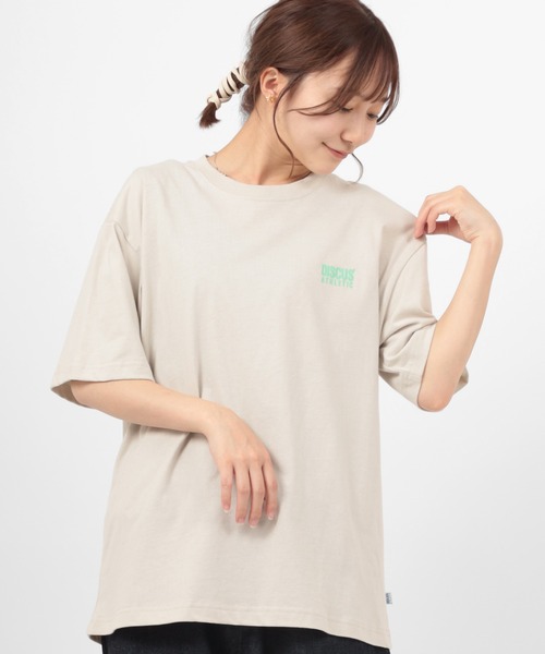 DISCUS(ディスカス)の「【DISCUS/ディスカス】TOM&JERRY/トムとジェリー コラボ バックプリント半袖Tシャツ(Tシャツ/カットソー・レディース・グレー系その他/ライトパープル/ベージュ/ホワイト/ライトグリーン/グレー系その他2・M/L)」の11枚目の写真