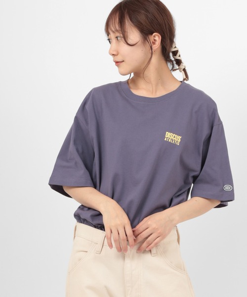 DISCUS(ディスカス)の「【DISCUS/ディスカス】TOM&JERRY/トムとジェリー コラボ バックプリント半袖Tシャツ(Tシャツ/カットソー・レディース・グレー系その他/ライトパープル/ベージュ/ホワイト/ライトグリーン/グレー系その他2・M/L)」の9枚目の写真