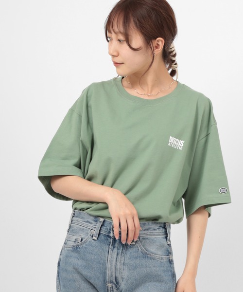 DISCUS(ディスカス)の「【DISCUS/ディスカス】TOM&JERRY/トムとジェリー コラボ バックプリント半袖Tシャツ(Tシャツ/カットソー・レディース・グレー系その他/ライトパープル/ベージュ/ホワイト/ライトグリーン/グレー系その他2・M/L)」の15枚目の写真