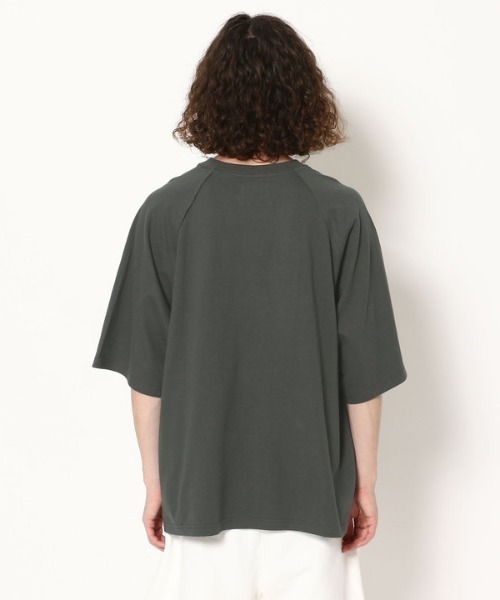 LUSOR(ルーソル)の「LUSOR(ルーソル)SEAM SST/シームショートスリーブTシャツ(Tシャツ/カットソー・メンズ・ホワイト/ブラック/チャコール/カーキ・FREE)」の8枚目の写真