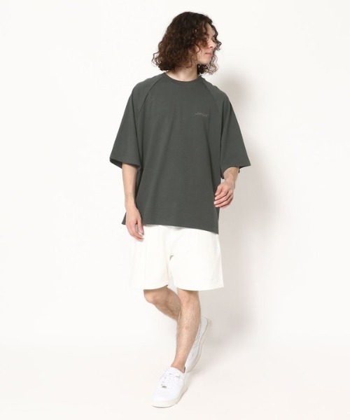 LUSOR(ルーソル)の「LUSOR(ルーソル)SEAM SST/シームショートスリーブTシャツ(Tシャツ/カットソー・メンズ・ホワイト/ブラック/チャコール/カーキ・FREE)」の13枚目の写真