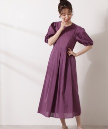 N.(N. Natural Beauty Basic) | ◆コットンローンバルーンスリーブワンピース(ワンピース)