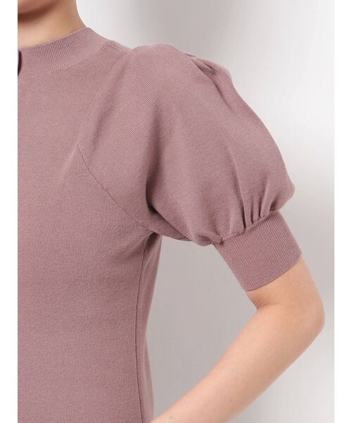 dazzlin(ダズリン)の「2wayカーデトップス(ニット/セーター・レディース・オフホワイト/ピンク/グリーン/ブルー/モカ・FREE)」の9枚目の写真