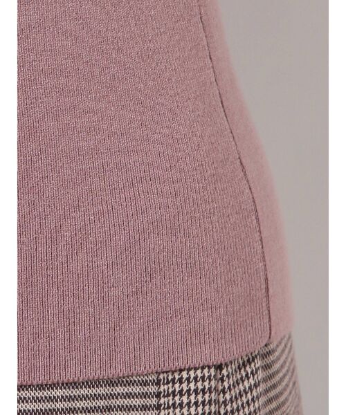 dazzlin(ダズリン)の「2wayカーデトップス(ニット/セーター・レディース・オフホワイト/ピンク/グリーン/ブルー/モカ・FREE)」の7枚目の写真