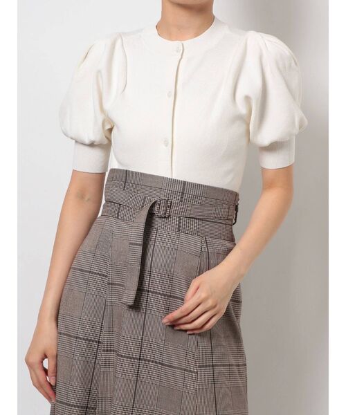 dazzlin(ダズリン)の「2wayカーデトップス(ニット/セーター・レディース・オフホワイト/ピンク/グリーン/ブルー/モカ・FREE)」の22枚目の写真