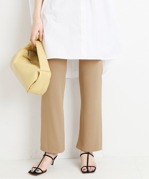 IENA（イエナ）の「マットストレッチスリットパンツ◆（その他パンツ・レディース・ブラック/キャメル・40/38/36/34）」の22枚目の写真