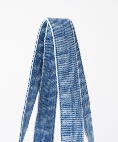 SOMETHING（サムシング）の「＜SOMETHING(サムシング)＞ デニム トート バッグ（トートバッグ・レディース・コバルトブルー・FREE）」の4枚目の写真