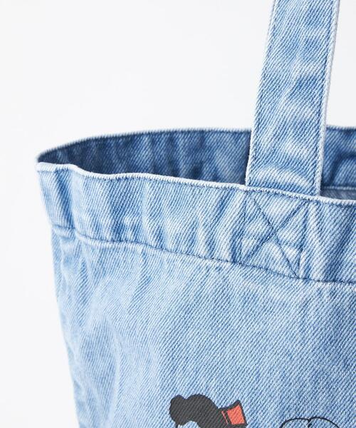 SOMETHING（サムシング）の「＜SOMETHING(サムシング)＞ デニム トート バッグ（トートバッグ・レディース・コバルトブルー・FREE）」の5枚目の写真