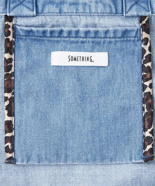 SOMETHING（サムシング）の「＜SOMETHING(サムシング)＞ デニム トート バッグ（トートバッグ・レディース・コバルトブルー・FREE）」の7枚目の写真