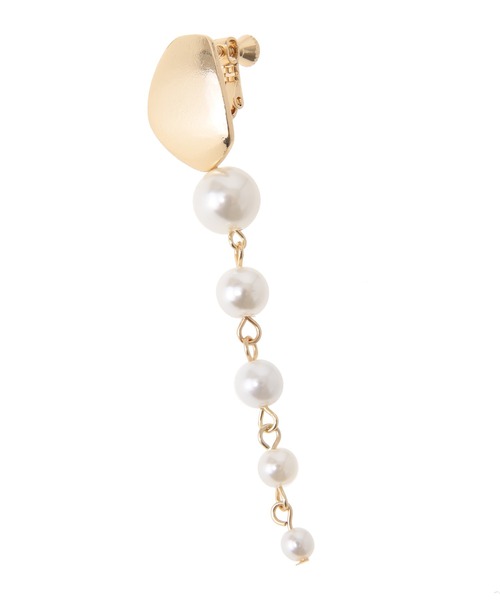 31 Sons de mode（トランテアン　ソン　ドゥ　モード）の「５連パールイヤリング（イヤリング・レディース・ゴールド・FREE）」の9枚目の写真