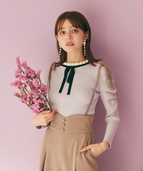 31 Sons de mode（トランテアン　ソン　ドゥ　モード）の「５連パールイヤリング（イヤリング・レディース・ゴールド・FREE）」の12枚目の写真