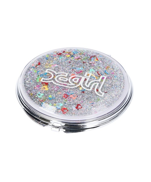 X-girl（エックスガール）の「DREAMING COMPACT MIRROR（手鏡/メイクミラー・レディース・マルチ・ONE SIZE）」の2枚目の写真