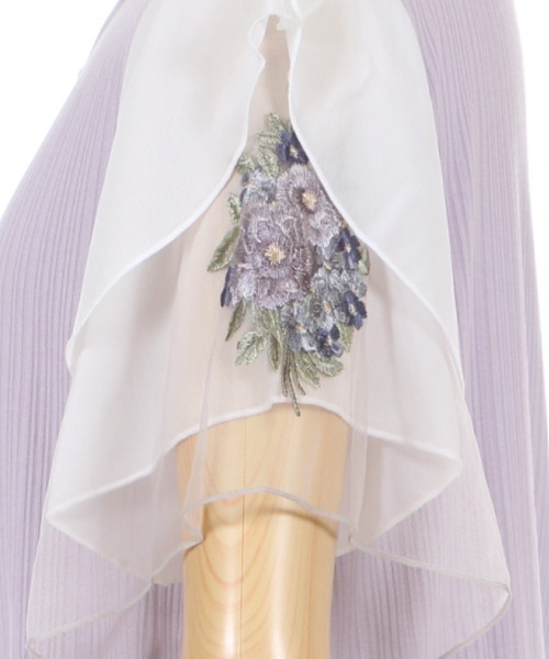 axes femme（アクシーズファム）の「袖花刺繍リブＰＯ（Tシャツ/カットソー・レディース・ホワイト/ラベンダー/ブルーグリーン・MEDIUM）」の21枚目の写真