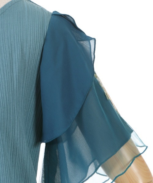 axes femme（アクシーズファム）の「袖花刺繍リブＰＯ（Tシャツ/カットソー・レディース・ホワイト/ラベンダー/ブルーグリーン・MEDIUM）」の18枚目の写真