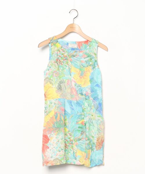 セール ブランド古着 花柄ノースリーブワンピース ワンピース Maison Kitsune メゾンキツネ のファッション通販 Zozoused