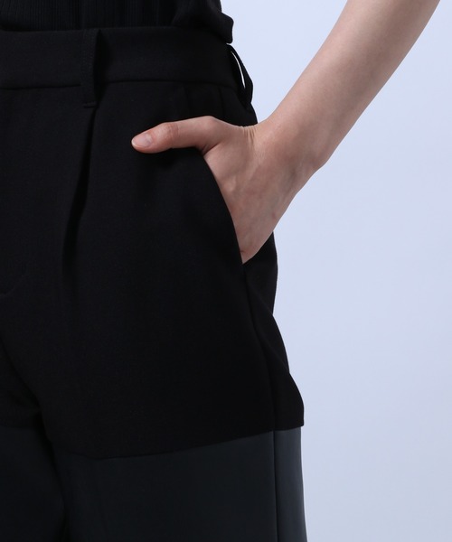 HARE（ハレ）の「シンセティックレザーコンビショートパンツ(HARE)（その他パンツ・レディース・ブラック/ブラウン・FREE）」の21枚目の写真