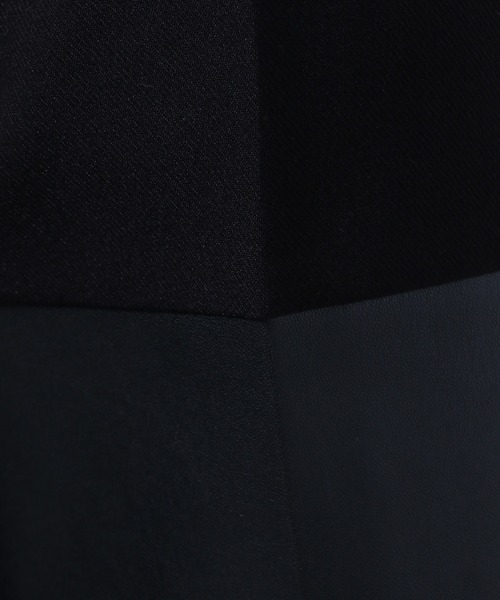 HARE（ハレ）の「シンセティックレザーコンビショートパンツ(HARE)（その他パンツ・レディース・ブラック/ブラウン・FREE）」の7枚目の写真