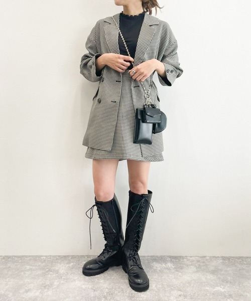 Heather（ヘザー）の「マルチチェーンショルダー　215339（その他小物・レディース・ブラック/アイボリー・ONE SIZE）」の19枚目の写真