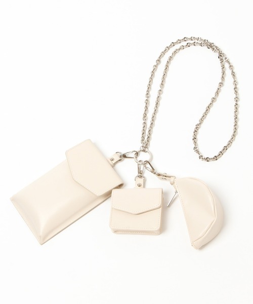 Heather（ヘザー）の「マルチチェーンショルダー　215339（その他小物・レディース・ブラック/アイボリー・ONE SIZE）」の8枚目の写真